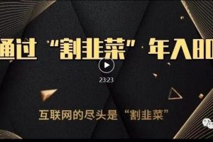 知识付费才是最好的项目,教你如何通过知识付费月入5万【揭秘】