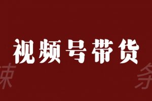 视频号带货联盟,赚信息差的带货钱,只需手机随时随地都可以做!